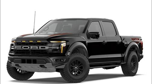 Agate Black Metallic 2026 Ford F-150 Raptor