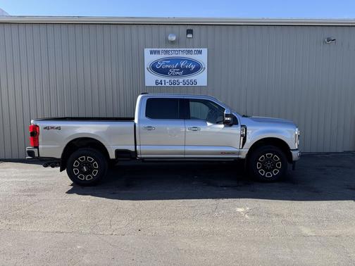 Iconic Silver Metallic 2024 Ford F-350 Platinum