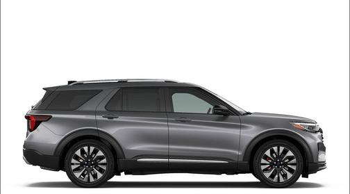 Carbonized Gray Metallic 2026 Ford Explorer Platinum
