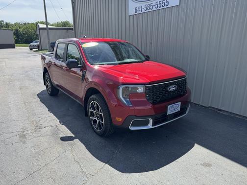 Ruby Red Metallic Tinted Clearcoat 2026 Ford Maverick Lariat