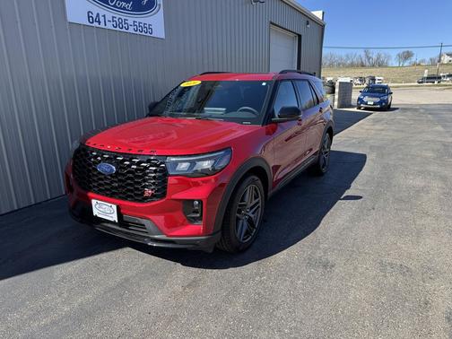 Rapid Red Metallic Tinted Clearcoat 2026 Ford Explorer ST