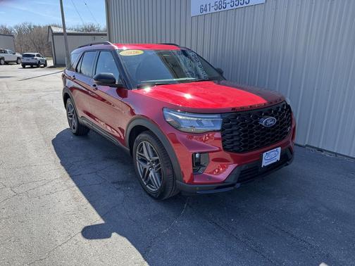 Rapid Red Metallic Tinted Clearcoat 2026 Ford Explorer ST