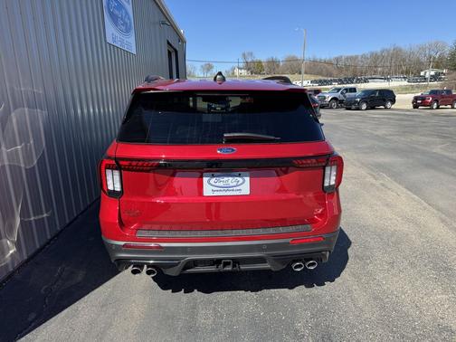 Rapid Red Metallic Tinted Clearcoat 2026 Ford Explorer ST