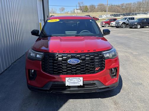 Rapid Red Metallic Tinted Clearcoat 2026 Ford Explorer ST
