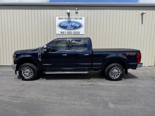 Antimatter Blue Metallic 2022 Ford F-250 Lariat