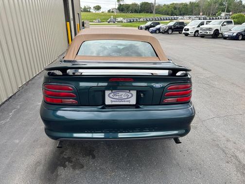 Green 1995 Ford Mustang GT
