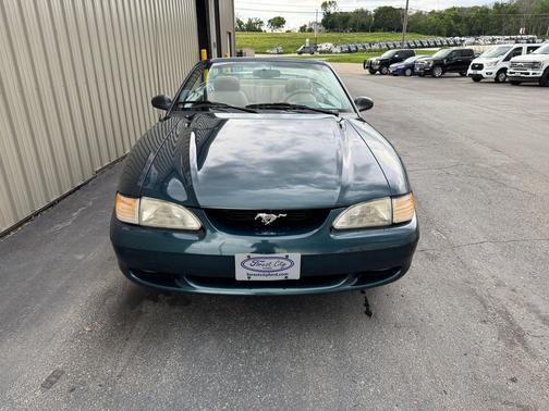 Green 1995 Ford Mustang GT
