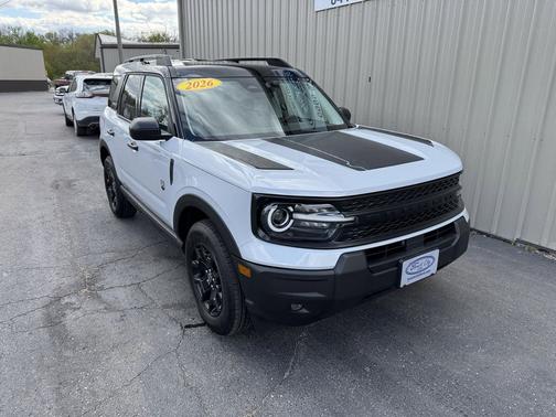 Space White Metallic 2026 Ford Bronco Sport Big Bend