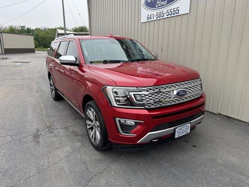 Rapid Red Metallic Tinted Clearcoat 2020 Ford Expedition Max Platinum