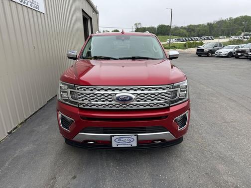 Rapid Red Metallic Tinted Clearcoat 2020 Ford Expedition Max Platinum