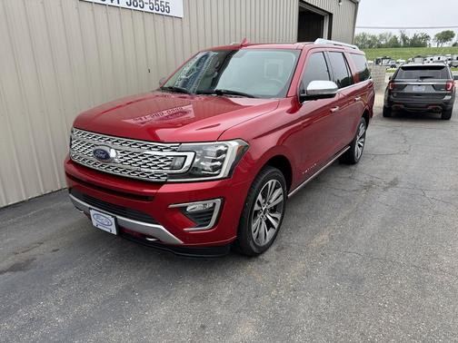 Rapid Red Metallic Tinted Clearcoat 2020 Ford Expedition Max Platinum