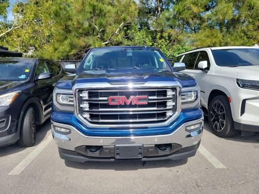 Stone Blue Metallic 2017 GMC Sierra 1500 SLT