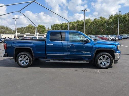 Stone Blue Metallic 2017 GMC Sierra 1500 SLT