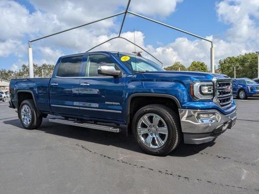 Stone Blue Metallic 2017 GMC Sierra 1500 SLT