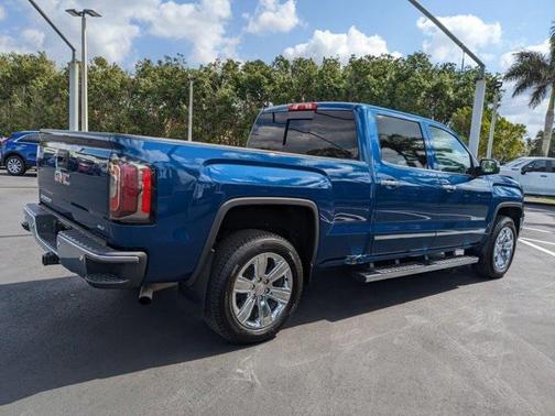 Stone Blue Metallic 2017 GMC Sierra 1500 SLT