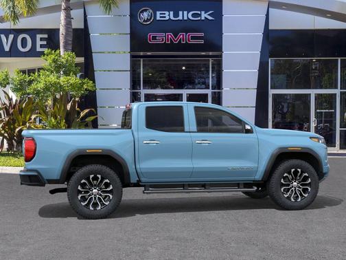 Glacier Metallic 2026 GMC Canyon Denali