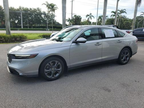 Lunar Silver Metallic 2023 Honda Accord EX