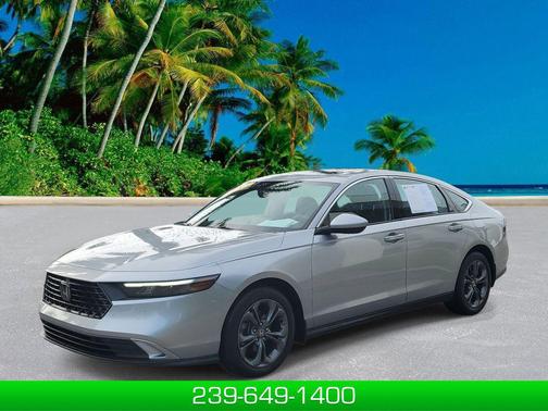 Lunar Silver Metallic 2023 Honda Accord EX