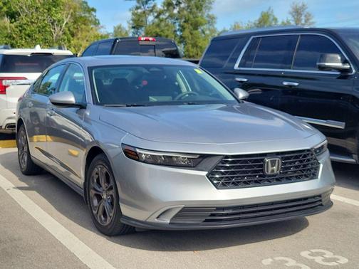 Lunar Silver Metallic 2023 Honda Accord EX