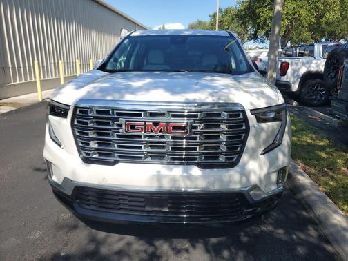 White Frost Tricoat 2024 GMC Acadia Denali