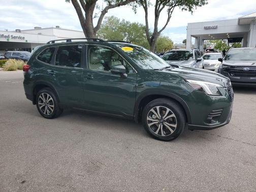 Cascade Green Silica 2022 Subaru Forester Limited