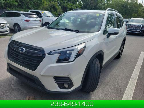 Crystal White Pearl 2022 Subaru Forester Limited
