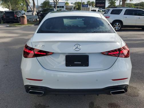 MANUFAKTUR Moonlight White Metallic 2024 Mercedes-Benz C-Class C300