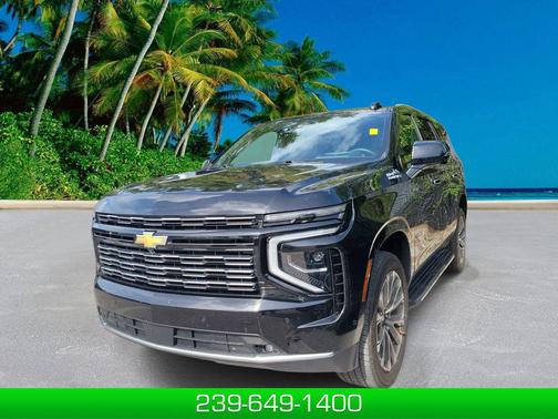Black 2025 Chevrolet Tahoe 4WD High Country