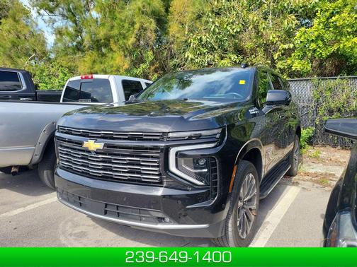 Black 2025 Chevrolet Tahoe 4WD High Country