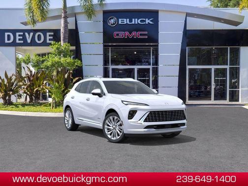 Iridescent White Tricoat 2026 Buick Envision Avenir AWD