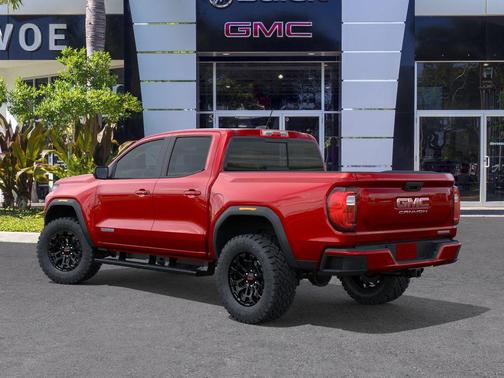Volcanic Red Tintcoat 2026 GMC Canyon Elevation