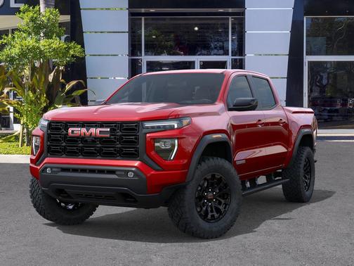 Volcanic Red Tintcoat 2026 GMC Canyon Elevation