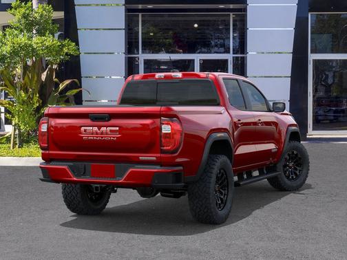 Volcanic Red Tintcoat 2026 GMC Canyon Elevation