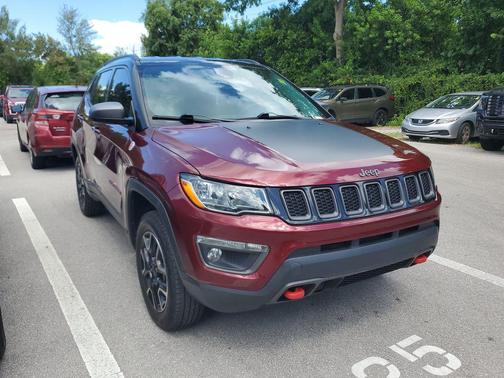 Velvet Red Pearlcoat 2021 Jeep Compass Trailhawk