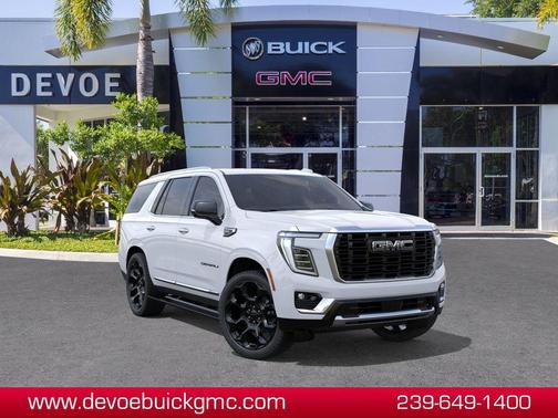 Glacier White Tricoat 2026 GMC Yukon Denali