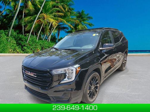 Ebony Twilight Metallic 2023 GMC Terrain SLE