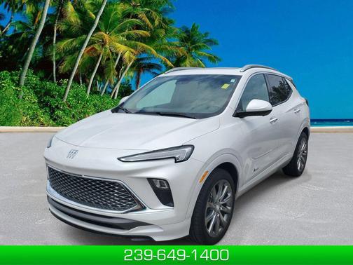 White Frost Tricoat 2024 Buick Encore GX Avenir