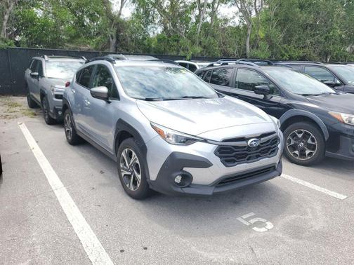 Ice Silver Metallic 2024 Subaru Crosstrek Premium