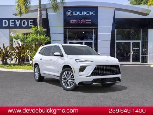 Iridescent White Tricoat 2026 Buick Enclave Avenir FWD