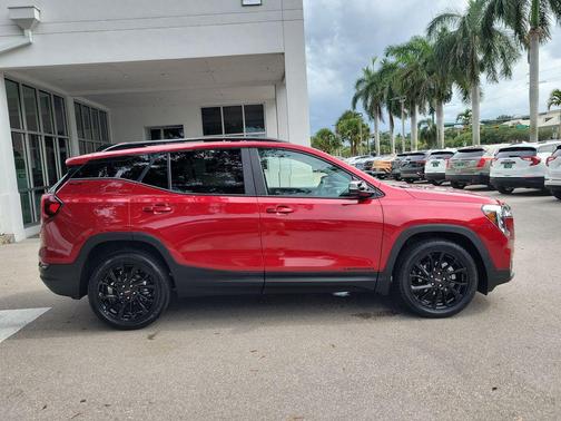 Volcanic Red Tintcoat 2023 GMC Terrain SLE