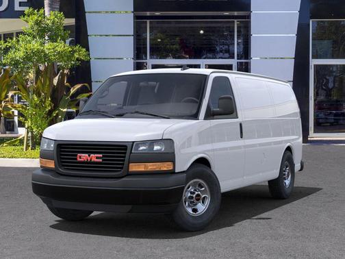 Summit White 2025 GMC Savana 2500 Work Van