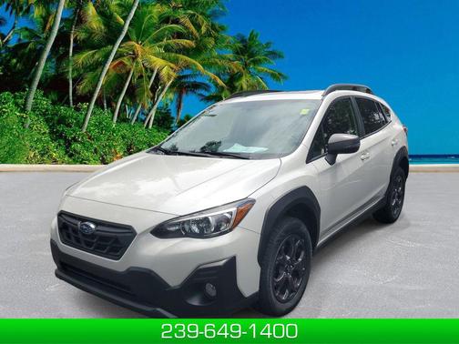 Crystal White Pearl 2023 Subaru Crosstrek Sport