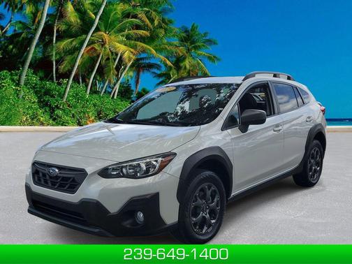 Crystal White Pearl 2023 Subaru Crosstrek Sport