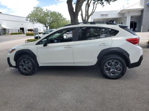 Crystal White Pearl 2023 Subaru Crosstrek Sport