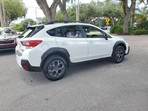Crystal White Pearl 2023 Subaru Crosstrek Sport