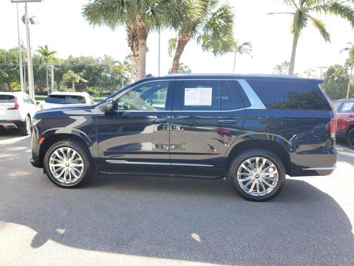 Dark Moon Blue Metallic 2022 Cadillac Escalade Premium Luxury