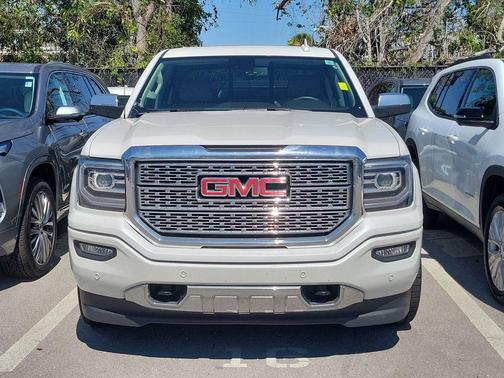 White Frost Tricoat 2018 GMC Sierra 1500 Denali