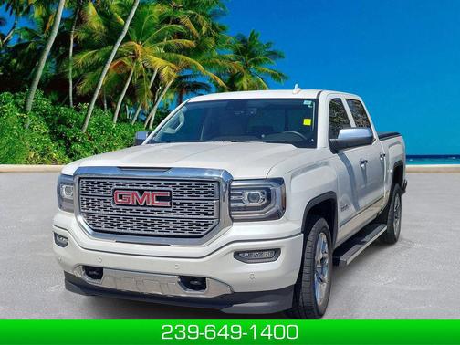 White Frost Tricoat 2018 GMC Sierra 1500 Denali