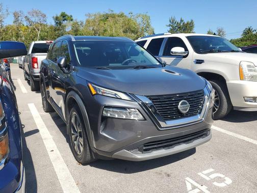 Gun Metallic 2021 Nissan Rogue SV