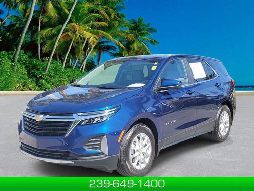 Blue Glow Metallic 2023 Chevrolet Equinox 1LT